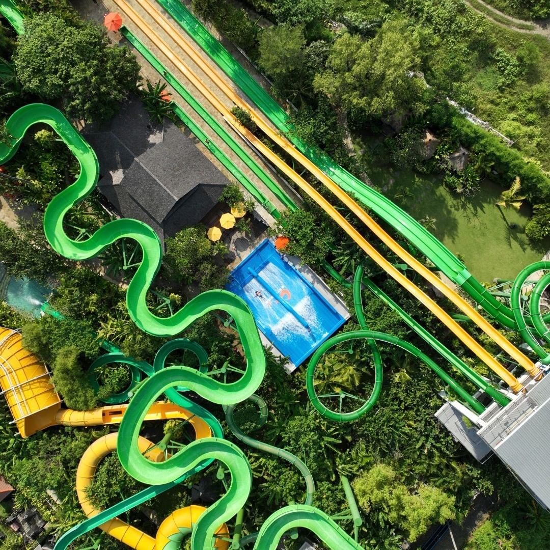 Bali Water Bomb Loop Ride 5 Best Waterparks in Bali - Insight Bali